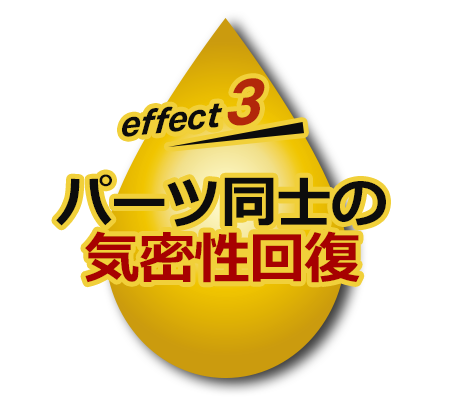 effect3 パーツ同士の気密性回復