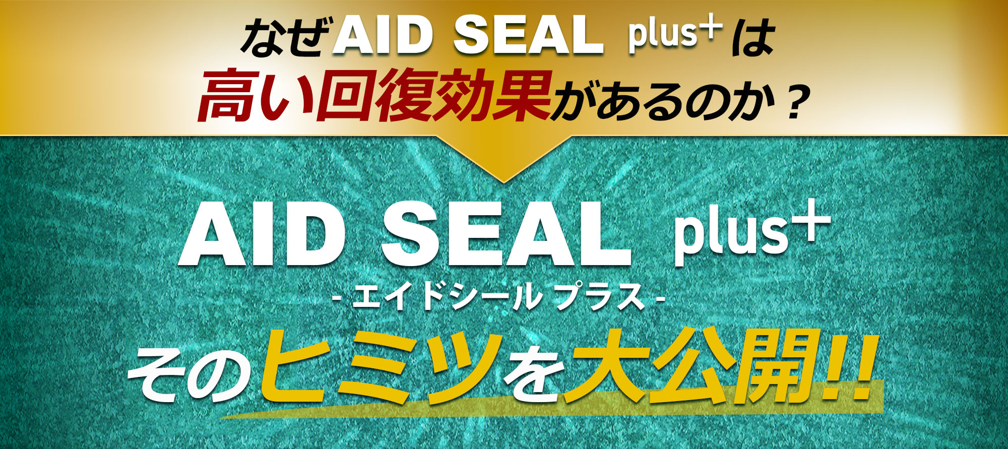 なぜオイル漏れ防止添加剤AID SEAL plus＋は高い回復効果があるのか？